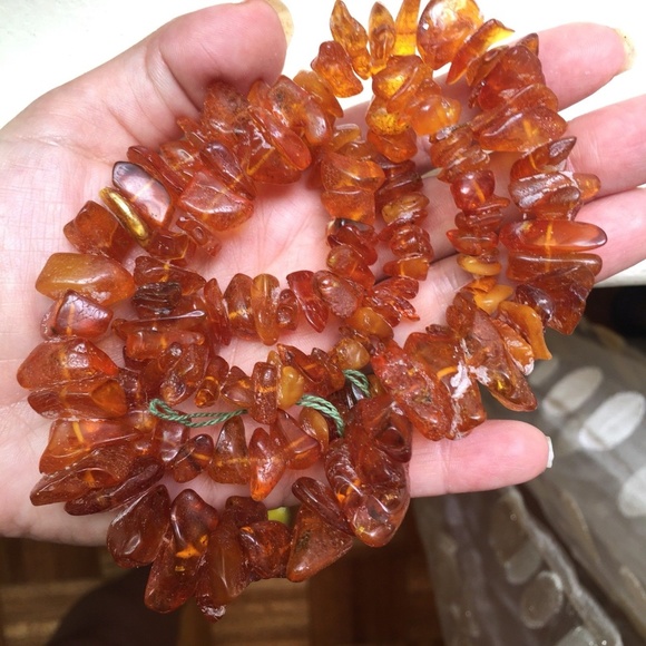 Authentic Amber RAW OLD BUTTERSCOTCH Necklace - Picture 1 of 7
